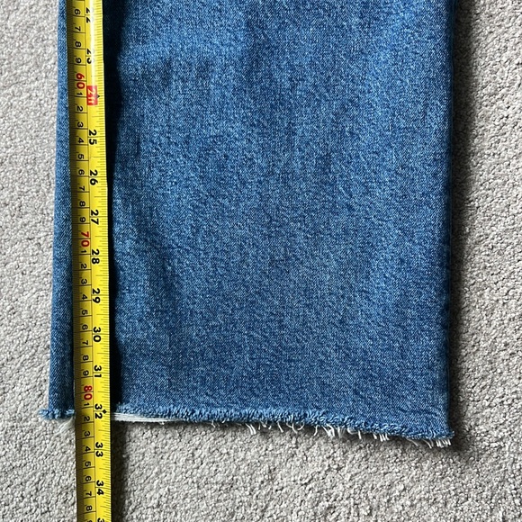 J.CREW Tall 32 Slim Wide Leg Jeans in Lakeshore Wash - Picture 7 of 9